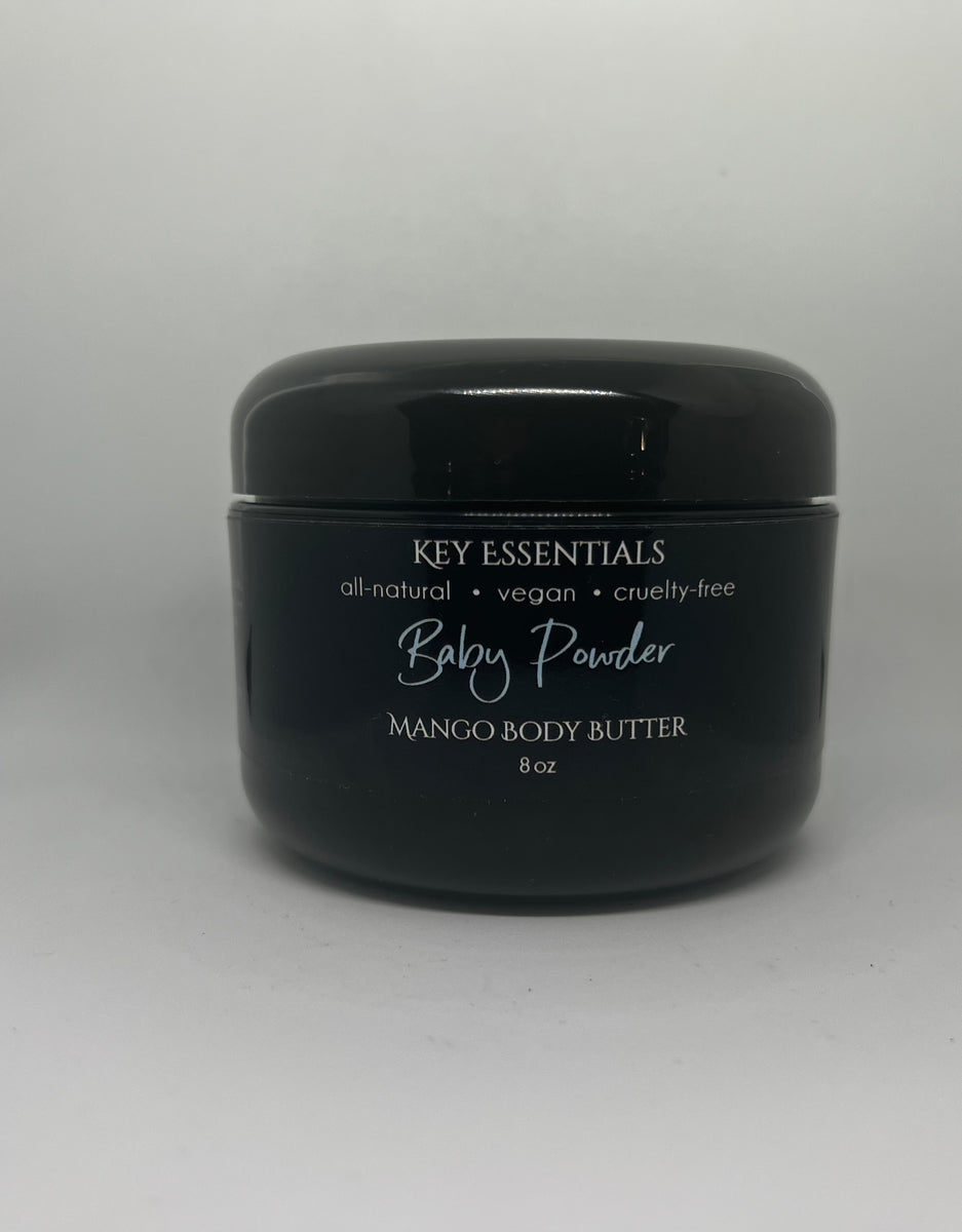 Baby Powder Mango Body Butter Key Essentials Skincare
